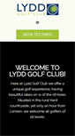 Mobile Screenshot of lyddgolfclub.co.uk